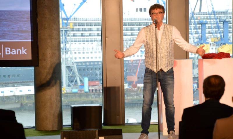 Brüske Kabarettist für Finanzbranche DSL Bank Hamburg
