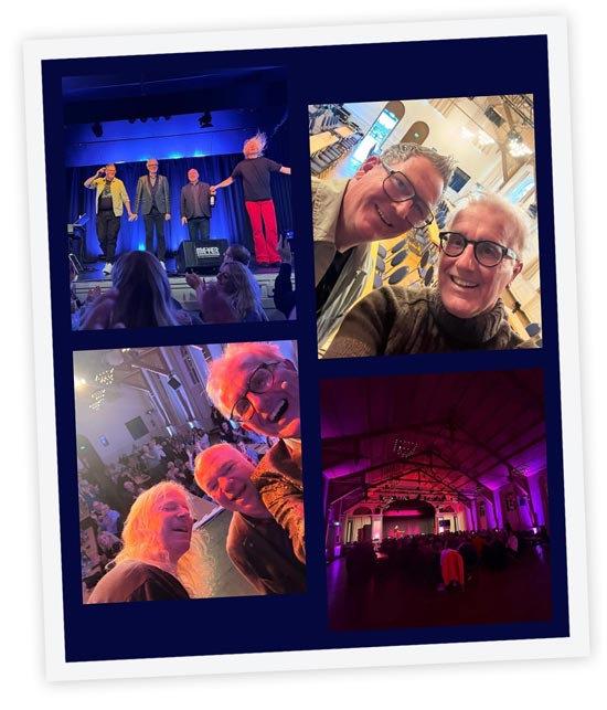 fröhliche Menschen Bildercollage - Laachovend 2025